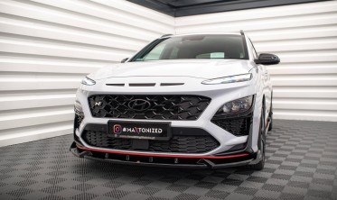 Тюнінгова накладка під передній бампер Hyundai Kona N Mk1 вер. 1 фото