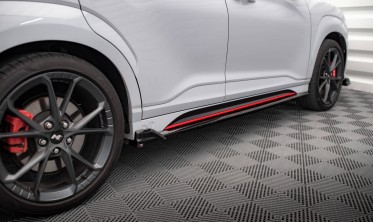 Листвы под боковые пороги Hyundai Kona N Mk1 вер. 2 фото