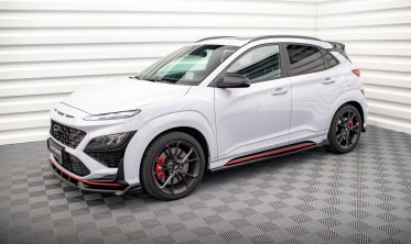 Листвы под боковые пороги Hyundai Kona N Mk1 вер. 2 фото