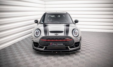 Нижняя накладка на передний бампер Mini Cooper Clubman JCW F54 2015-2019 вер. 2 фото