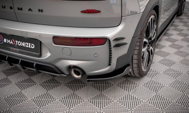 Бічні накладки на задній бампер Mini Cooper Clubman JCW F54 дорестайл вер. 2 фото
