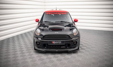 Тюнинговая накладка на передний бампер Mini Cooper R56 John Cooper Works вер. 2 фото