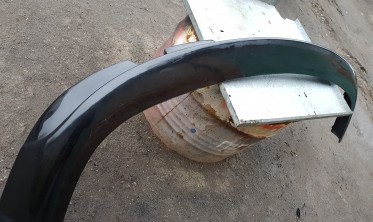 Тюнінгова накладка переднього бампера Volvo S60 рестайлінг фото