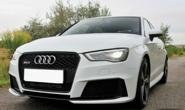 Тюнинговый передний бампер Audi A3 8V дорестайл седан фото