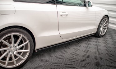 Бічні накладки під пороги Audi A5/A5 S-Line/S5 Coupe 8T вер. 2 фото