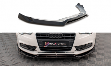 Нижня накладка на передній бампер Audi A5 Coupe 8T рестайл вер. 2 фото