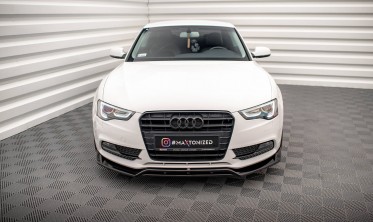 Нижняя накладка на передний бампер Audi A5 Coupe 8T рестайл вер. 2 фото