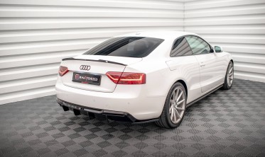 Боковые накладки на задний бампер Audi A5 Coupe 8T рестайл фото
