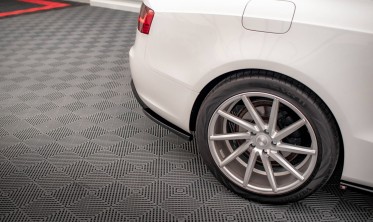 Боковые накладки на задний бампер Audi A5 Coupe 8T рестайл фото