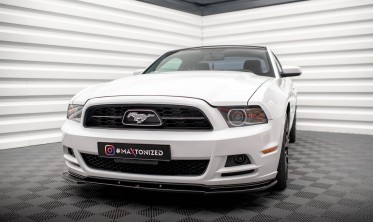 Тюнінгова накладка на передній бампер Ford Mustang Mk5 рестайл фото