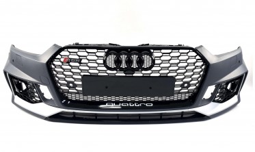Передний тюнинговый бампер в стиле RS для Audi A5 F5 фото