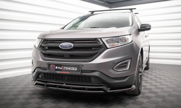 Тюнінгова накладка на передній бампер Ford Edge Mk2 фото