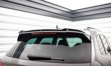 Тюнинговый кап спойлер (накладка) Skoda Karoq Mk1 рестайл версия Sportline фото