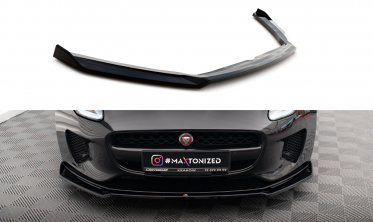 Нижняя накладка под передний бампер Jaguar F-Type Mk1 послерестайл вер. 2 фото