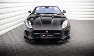 Нижняя накладка под передний бампер Jaguar F-Type Mk1 послерестайл вер. 2 фото