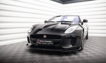 Нижняя накладка под передний бампер Jaguar F-Type Mk1 послерестайл вер. 2 фото
