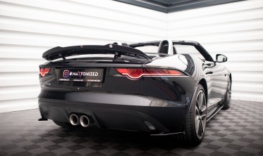 Бічні накладки на задній бампер Jaguar F-Type Mk1 післярестайл фото