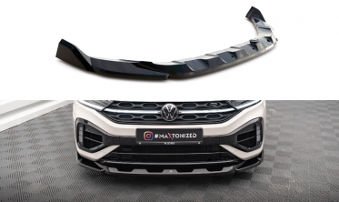 Нижняя накладка под передний бампер VW T-Roc Mk1 R рестайл вер. 2 фото