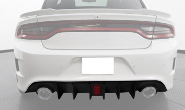 Диффузор заднего бампера Dodge Charger (2015-2022) srt фото
