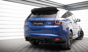 Тюнинговый диффузор (накладка) заднего бампера Land Rover Range Rover Sport SVR Mk2 фото