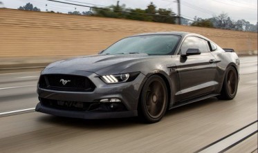 Диффузор переднего бампера Ford Mustang (2015-2017) cdc style фото