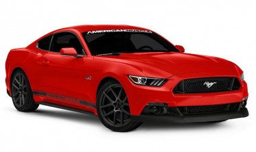 Диффузор переднего бампера Ford Mustang (2015-2017) cdc style фото