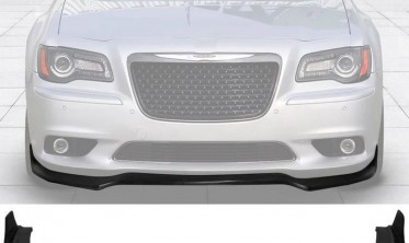 Накладка переднего бампера Chrysler 300 (2011-2014) srt8 style фото
