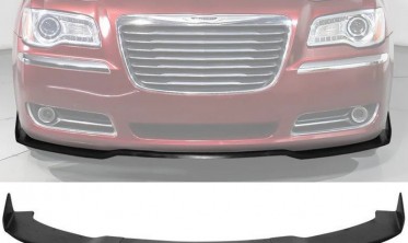 Накладка переднього бампера Chrysler 300 (2011-2014) ikon style v3 фото