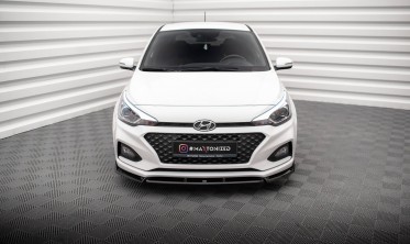 Нижняя накладка переднего бампера Hyundai I20 Mk2 послерестайл вер. 2 фото