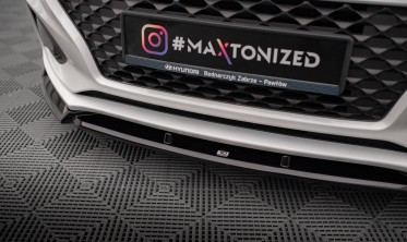 Нижняя накладка переднего бампера Hyundai I20 Mk2 послерестайл вер. 2 фото