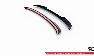 Тюнинговый кап спойлер Maxton Design для Hyundai I20 Mk2 послерестайл фото