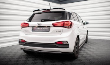 Тюнинговый кап спойлер Maxton Design для Hyundai I20 Mk2 послерестайл фото