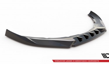 Тюнинговая накладка на передний бампер Volvo S60 Mk2 R-Design вер. 1 фото