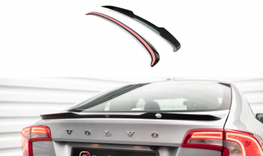 Тюнинговый спойлер на крышку багажника Volvo S60 Mk2 версия R-Design фото