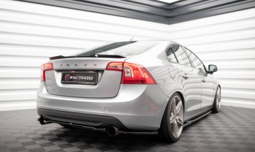 Тюнинговый спойлер на крышку багажника Volvo S60 Mk2 версия R-Design фото