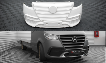Передний тюнинговый бампер Mercedes Sprinter МК3 фото