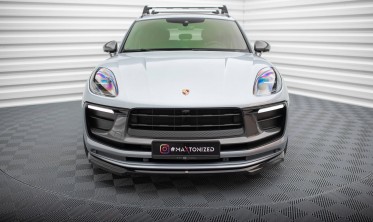 Тюнінгова накладка на передній бампер Porsche Macan Mk1 рестайл 2 фото