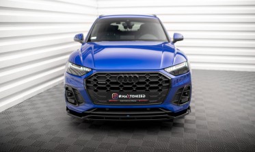Тюнінг накладка під передній бампер Audi SQ5/Q5 S-Line SUV/Sportback Mk2 рестайл вер. 1 фото
