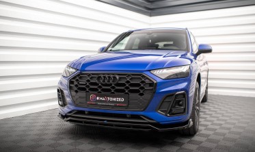 Тюнінг накладка під передній бампер Audi SQ5/Q5 S-Line SUV/Sportback Mk2 рестайл вер. 1 фото