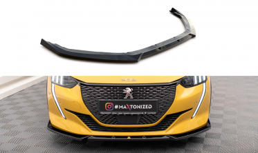 Тюнинговая накладка на передний бампер Peugeot 208 Mk2 GT вер. 1 фото