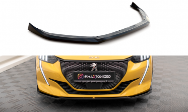 Нижняя накладка под передний бампер Peugeot 208 Mk2 GT вер. 2 фото