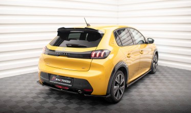 Тюнинг накладка на задний бампер Peugeot 208 Mk2 версия GT  фото
