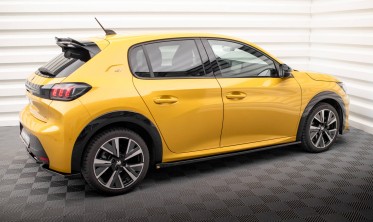 Тюнинговые листвы (накладки) на пороги Peugeot 208 Mk2 версия GT фото