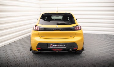 Задній дифузор + накладки на бампер Peugeot 208 Mk2 GT фото