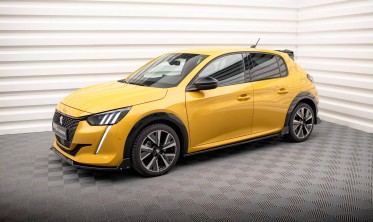 Дифузори + накладки на бічні пороги Peugeot 208 Mk2 версія GT фото