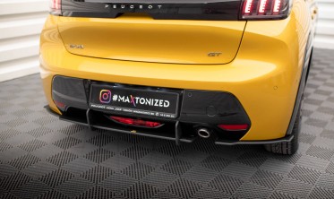 Задній дифузор на бампер Street Pro Peugeot 208 GT Mk2 фото
