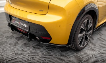 Задній дифузор на бампер Street Pro Peugeot 208 GT Mk2 фото