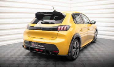 Диффузор + боковые накладки на задний бампер Street Pro Peugeot 208 GT Mk2 фото