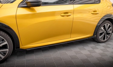 Боковые листвы + накладки на пороги Street Pro Peugeot 208 GT Mk2 фото
