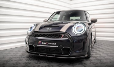 Тюнинговая накладка на передний бампер Mini Cooper S F56 рестайл вер. 1 фото